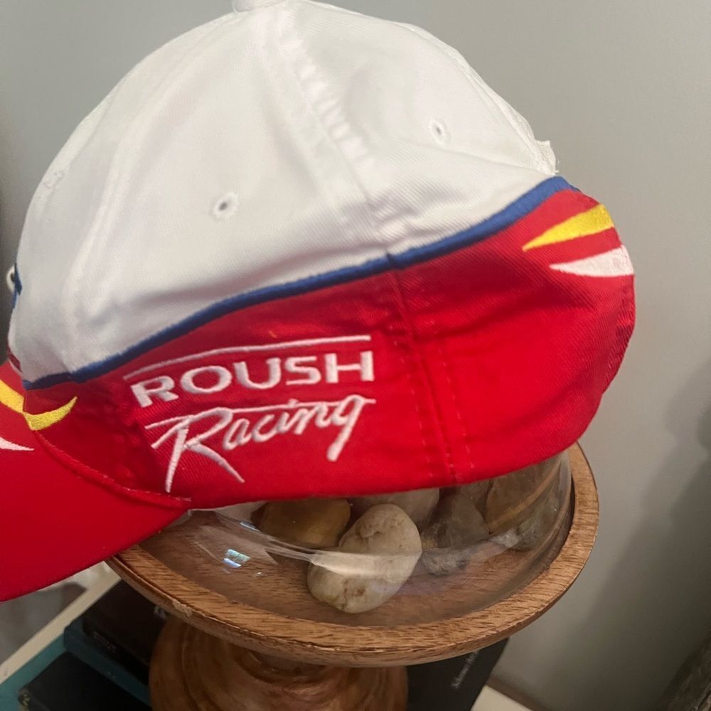 Team Kraft ROUSH Racing White and Red SnapBack Cap - Picture 2 of 6